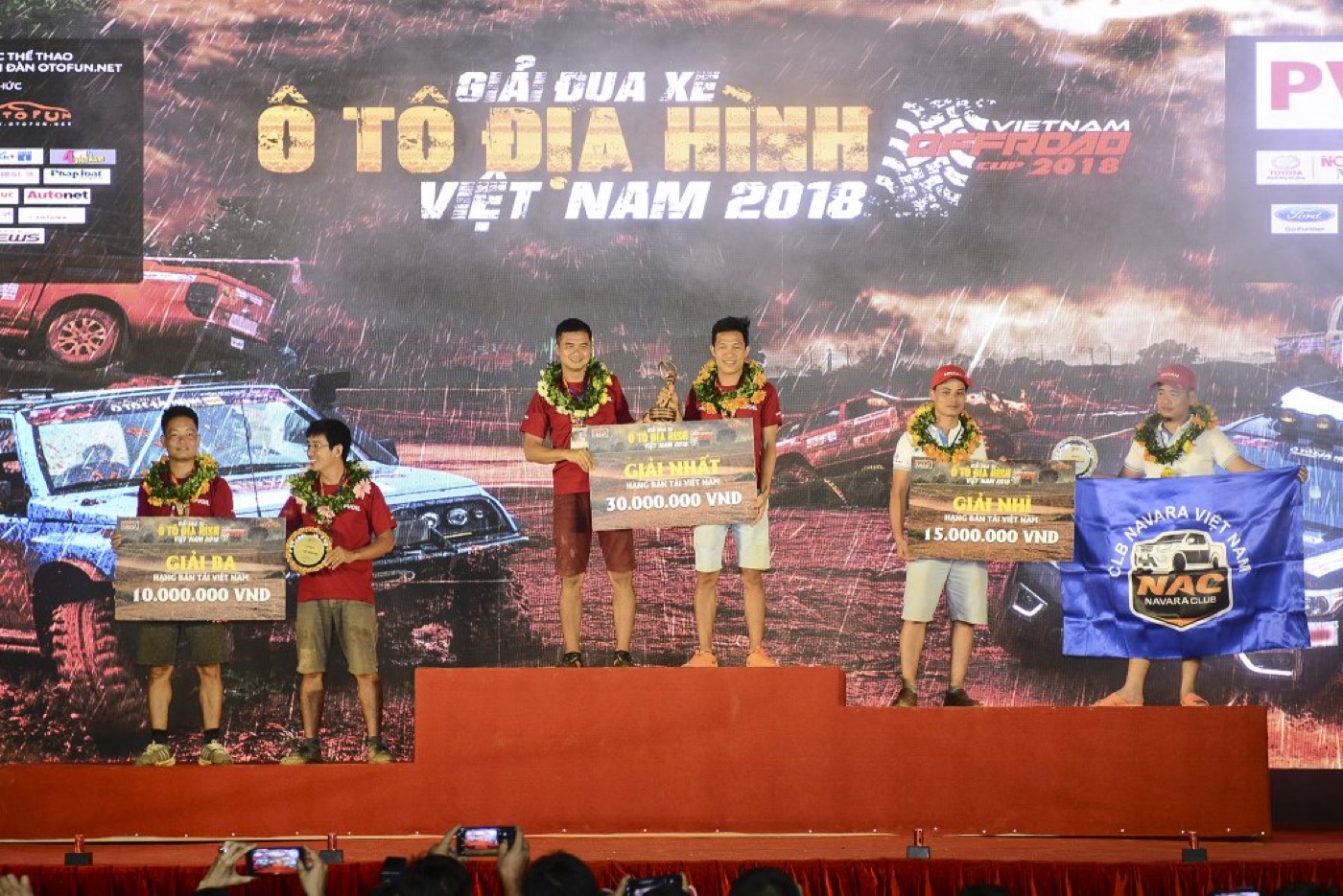 Chân dung các nhà vô địch VOC 2018